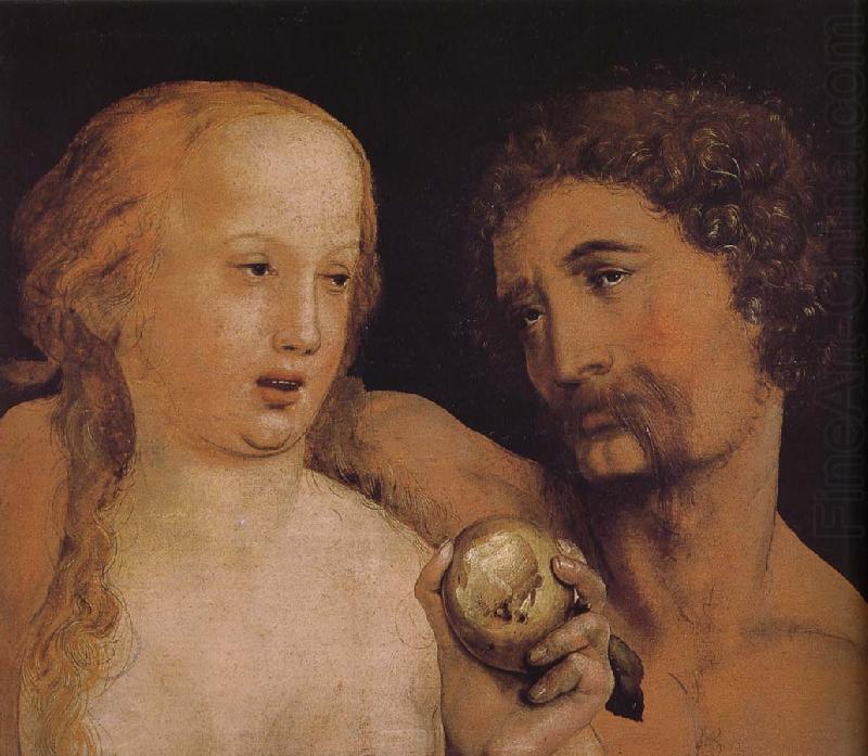Hans Holbein Adam and Eve